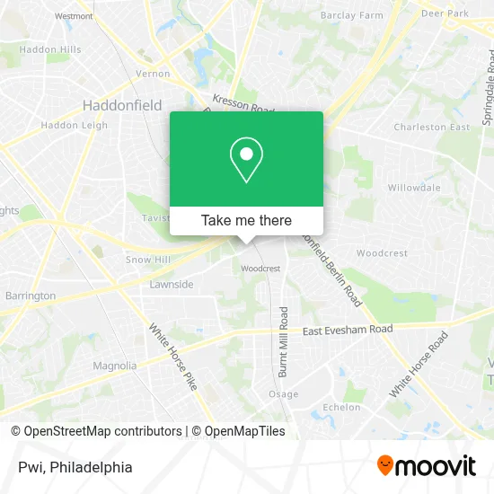 Pwi map