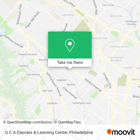 G C A Daycare & Learning Center map