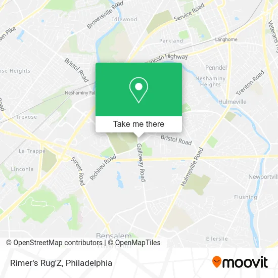 Rimer's Rug'Z map
