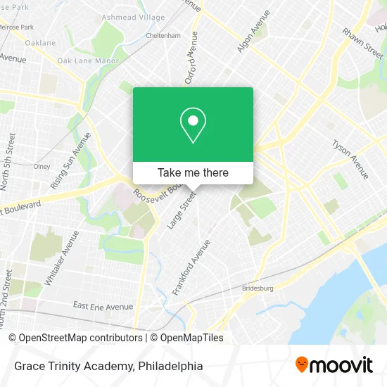 Grace Trinity Academy map