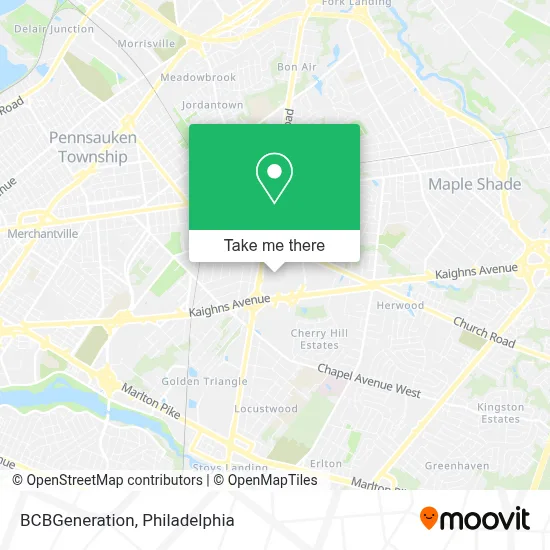 Bcbgeneration map