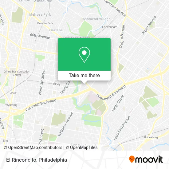 El Rinconcito map