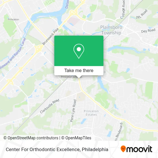 Center For Orthodontic Excellence map