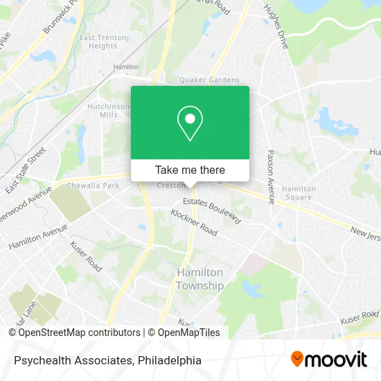 Psychealth Associates map