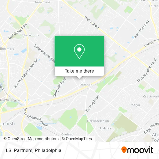 I.S. Partners map