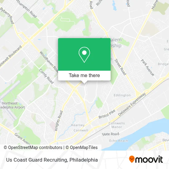 Us Coast Guard Recruiting map