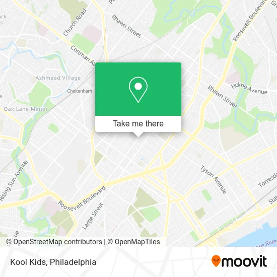 Kool Kids map