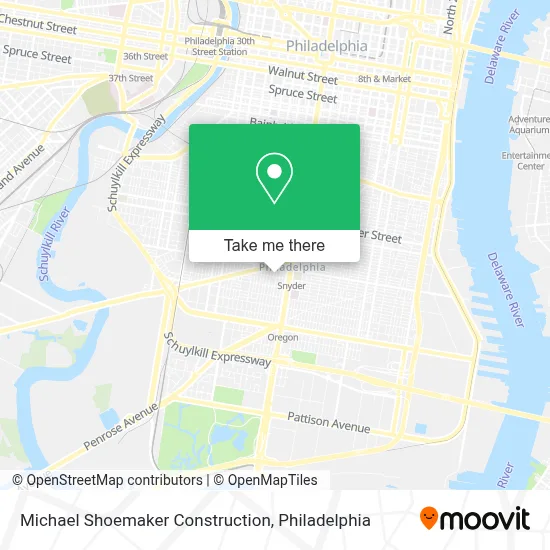 Michael Shoemaker Construction map