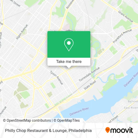 Philly Chop Restaurant & Lounge map