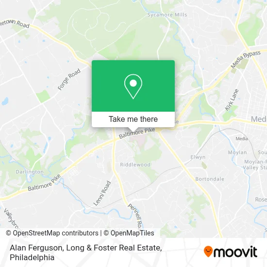 Alan Ferguson, Long & Foster Real Estate map