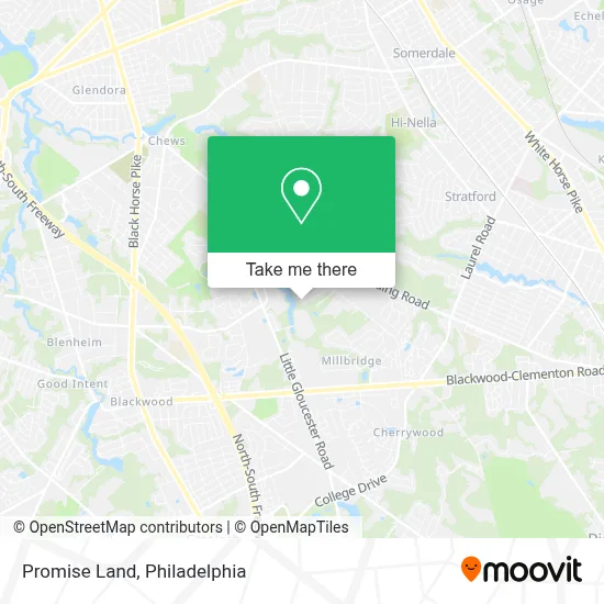 Promise Land map
