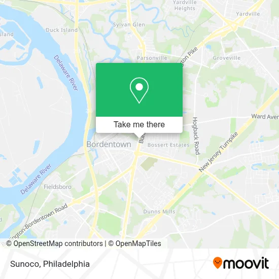 Sunoco map