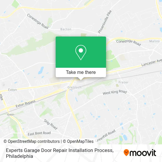 Experts Garage Door Repair Installation Process map