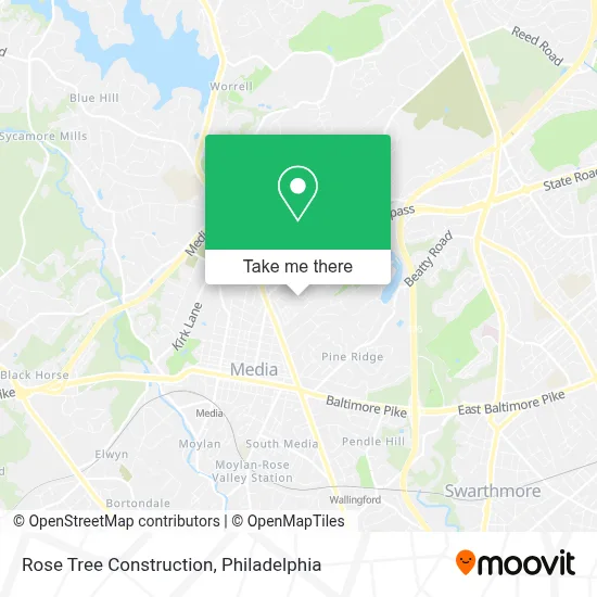 Rose Tree Construction map