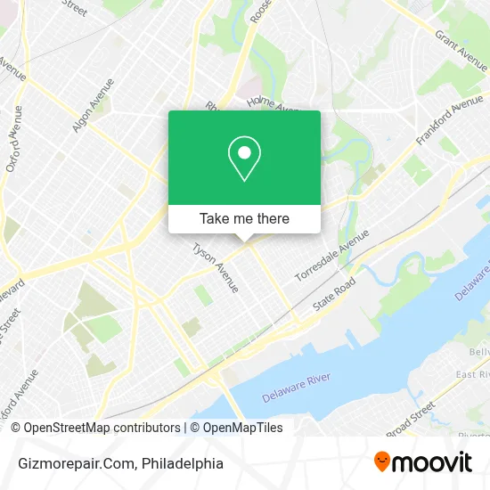 Gizmorepair.Com map