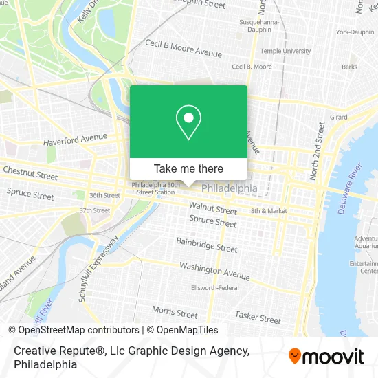 Creative Repute®, Llc Graphic Design Agency map