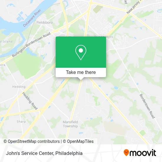 John's Service Center map