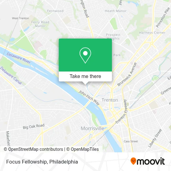 Focus Fellowship map