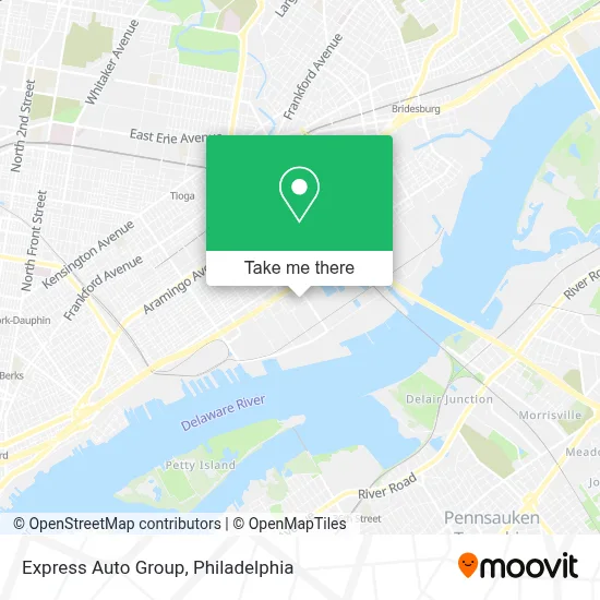 Express Auto Group map