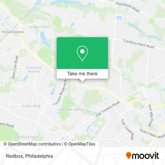 Redbox map