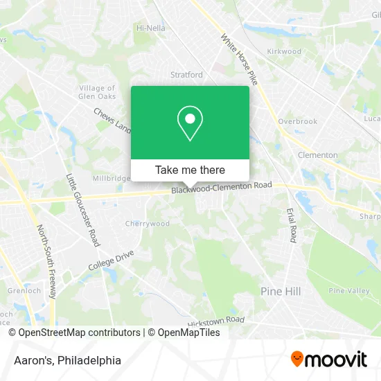 Aaron's map
