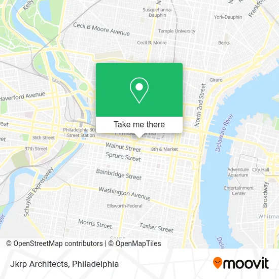 Jkrp Architects map