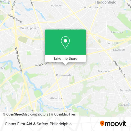 Cintas First Aid & Safety map