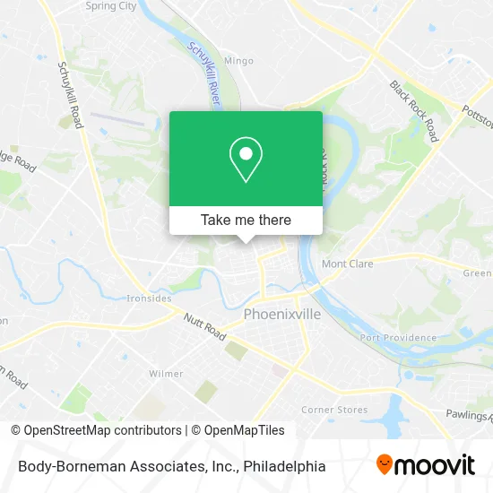Body-Borneman Associates, Inc. map