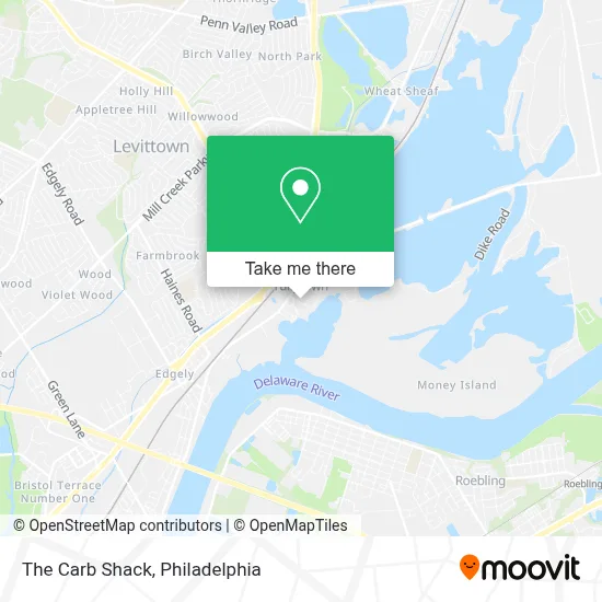 The Carb Shack map