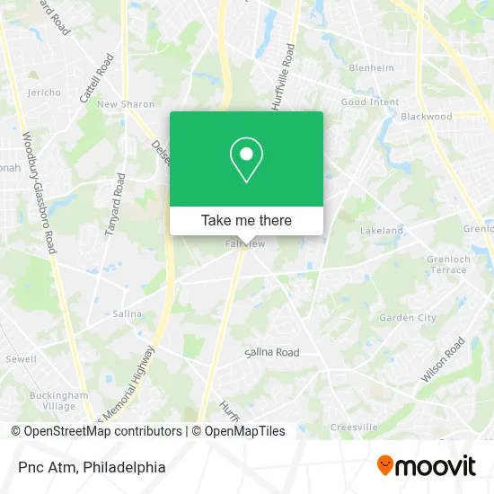 Pnc Atm map