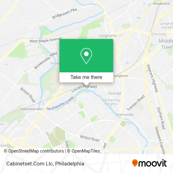Cabinetset.Com Llc map