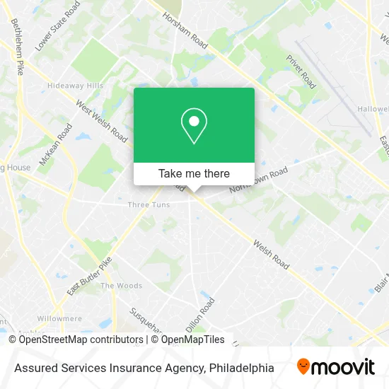 Assured Services Insurance Agency map