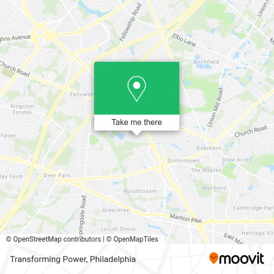 Transforming Power map