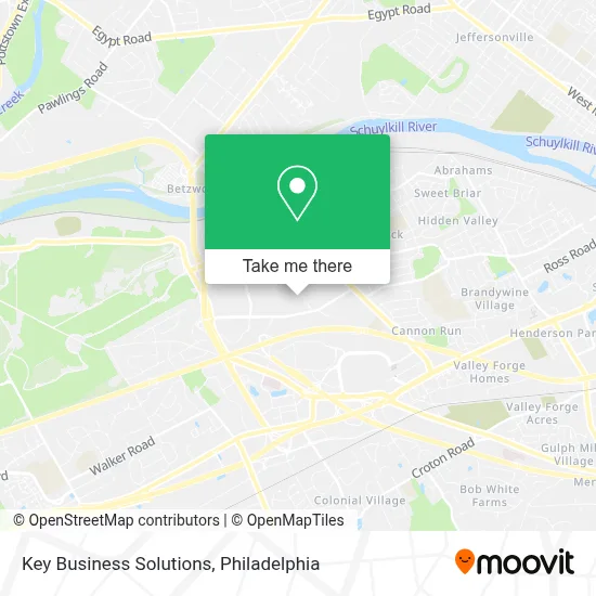 Key Business Solutions map