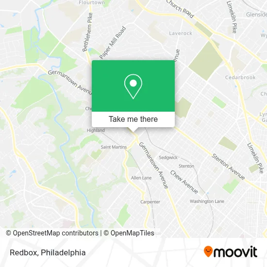 Redbox map