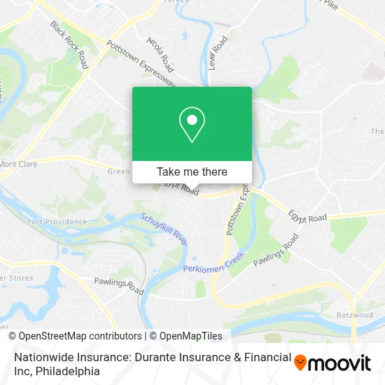 Nationwide Insurance: Durante Insurance & Financial Inc map