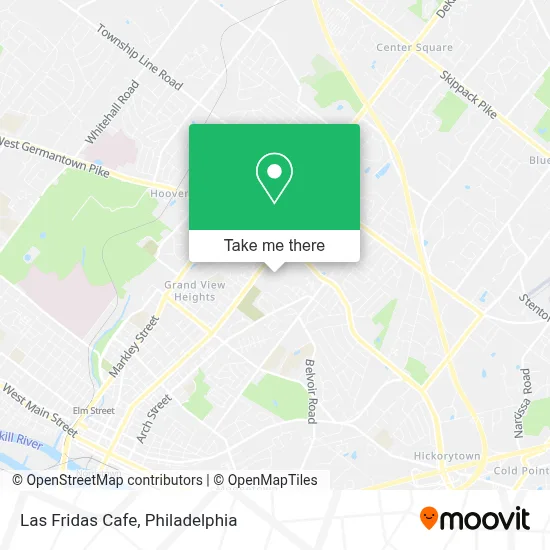 Las Fridas Cafe map