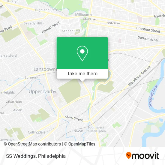 SS Weddings map