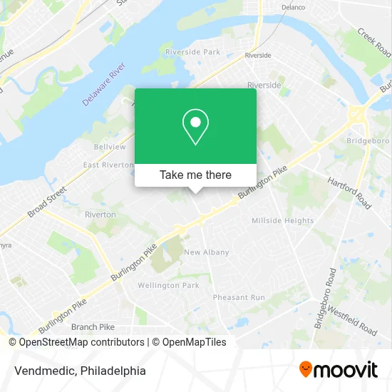 Vendmedic map