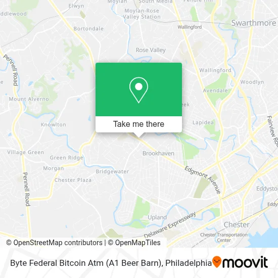 Byte Federal Bitcoin Atm (A1 Beer Barn) map