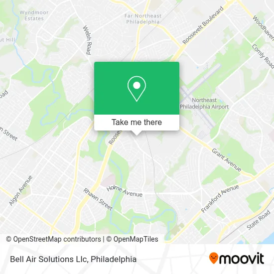 Bell Air Solutions Llc map