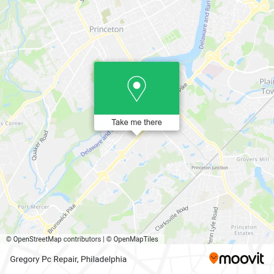 Gregory Pc Repair map