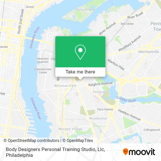 Body Designers Personal Training Studio, Llc map