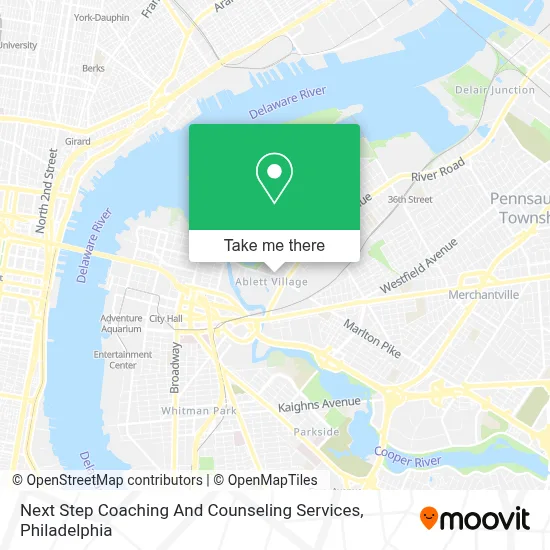 Next Step Coaching And Counseling Services map