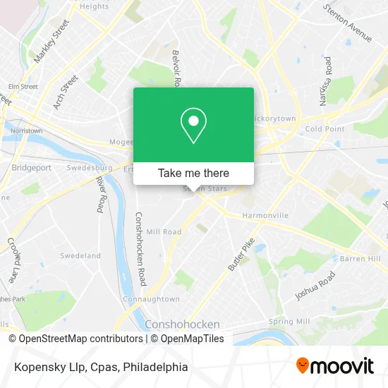 Kopensky Llp, Cpas map