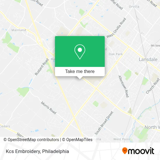 Kcs Embroidery map