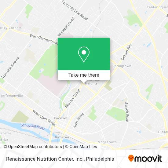Renaissance Nutrition Center, Inc. map