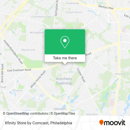 Xfinity Store by Comcast map
