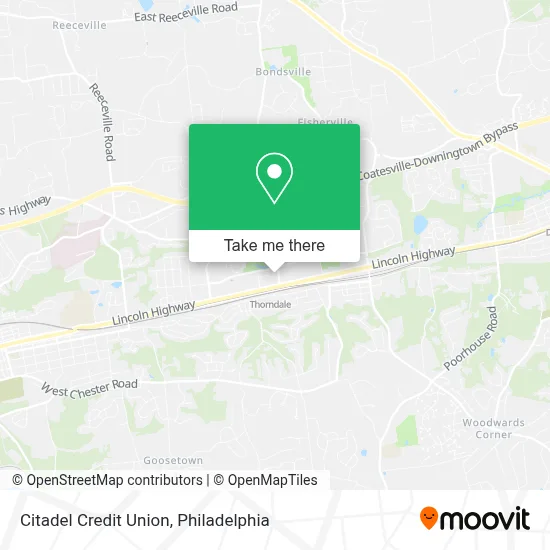 Citadel Credit Union map