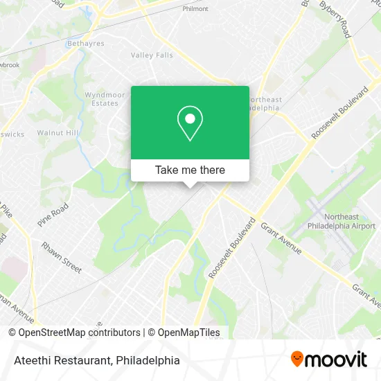 Ateethi Restaurant map